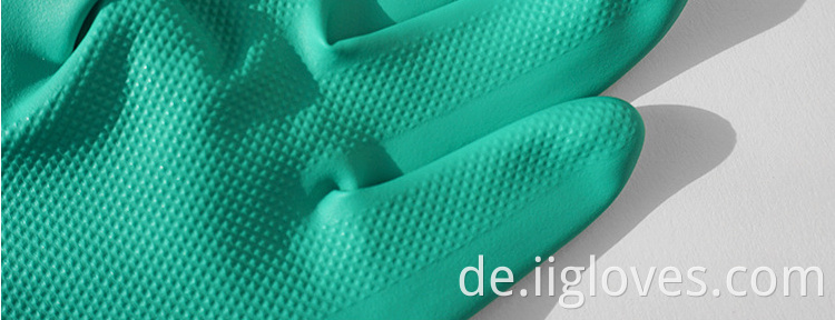 Chemical Resistant Nitril Full Coating Handschuh wasserdichte säureöl resistente Haushaltswerkzeughandwerkshandschuhe